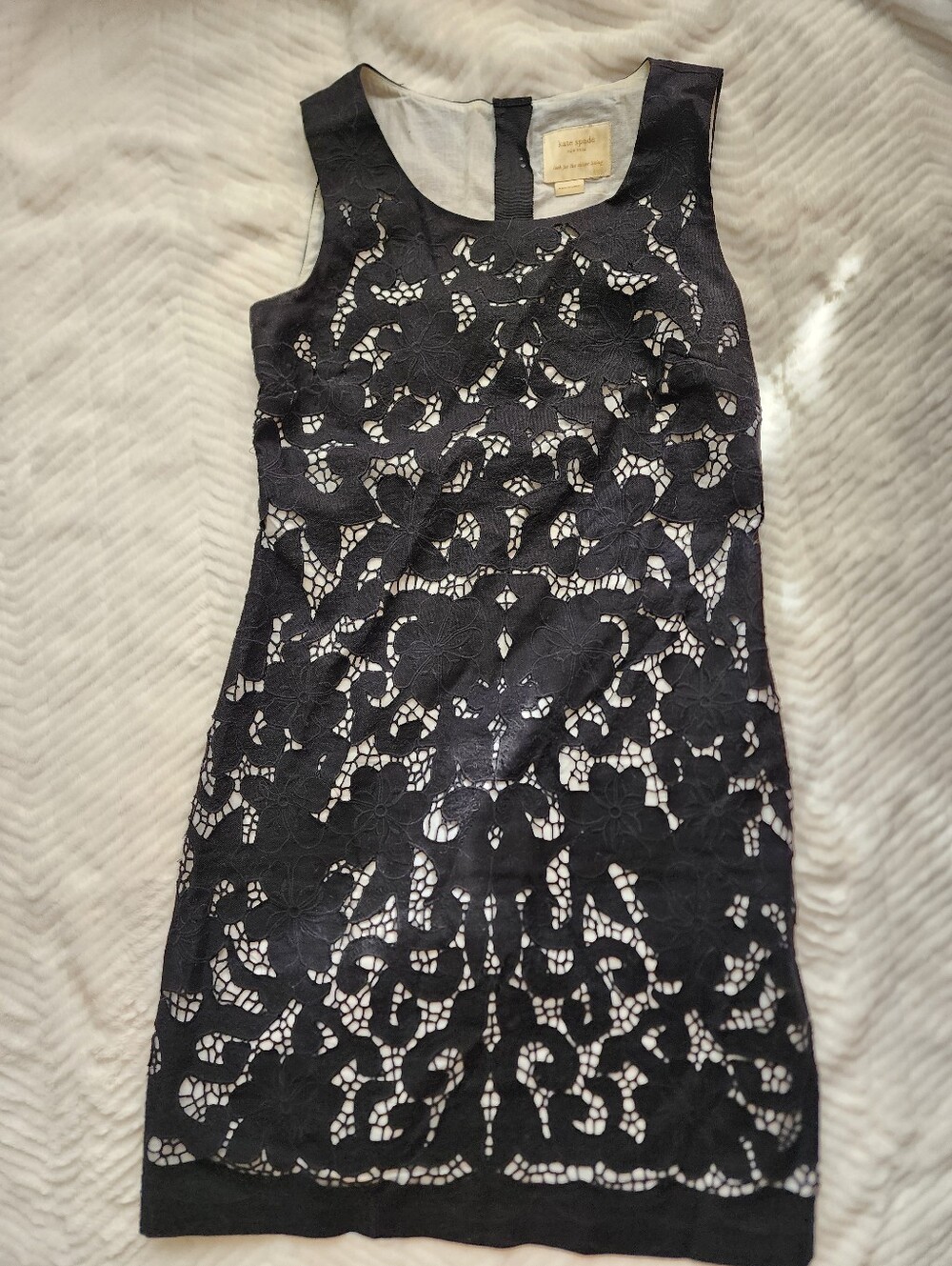 Black Lace Kate Spade Mini Dress